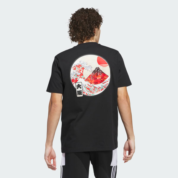 アディダス 富士山 大阪 半袖Tシャツ - ブラック | アディダス ジャパン