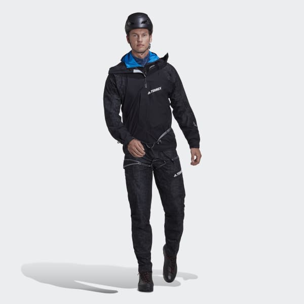 Zwart Terrex Techrock RAIN.RDY Broek