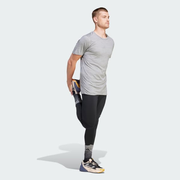 Men\'s adidas Ultimate Leggings - adidas | Conquer US | Black Elements Running the AEROREADY Warming Running