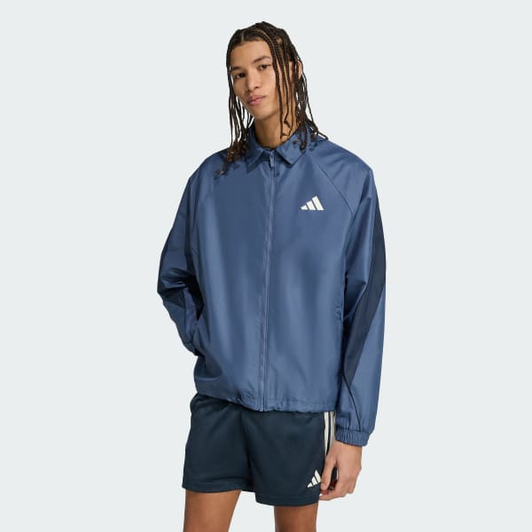 adidas Stadium Tracktop - Blue | Free Shipping with adiClub