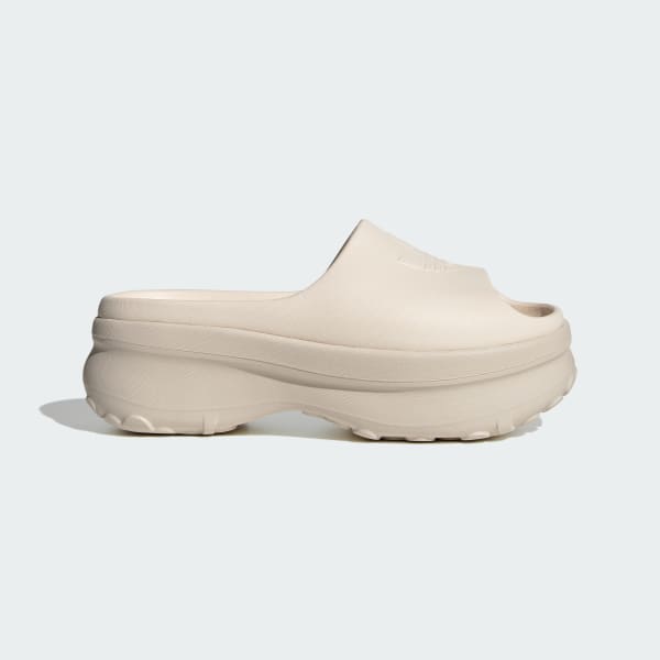芸能人 愛用の通販 adidas Adifom Stan Slides - White | Free Shipping with 靴