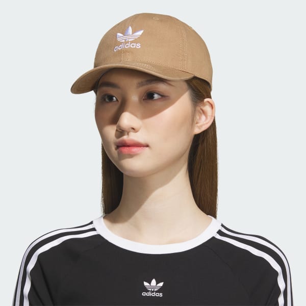 Marron Casquette Relaxed Strap-Back