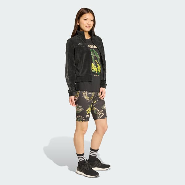 Svart adidas x FARM Cykelshorts