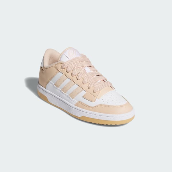 White Rapid Court Low Shoes