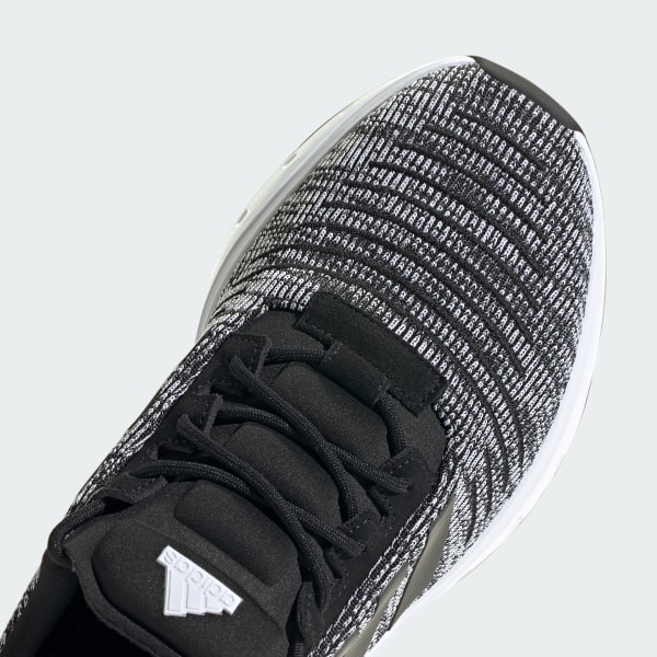 Adidas swift run mens white and black online
