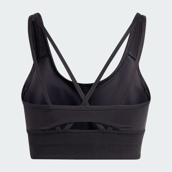 Black Essentials Medium-Support Bra