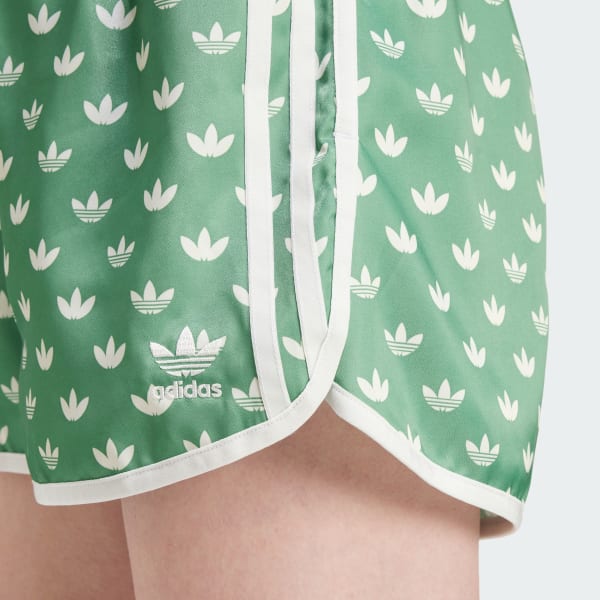 ★★Adairs★★ Monogram 3S Short Pants W Green IX0931 adidas Monogram 3-Stripes Shorts - Green | adidas Vietnam