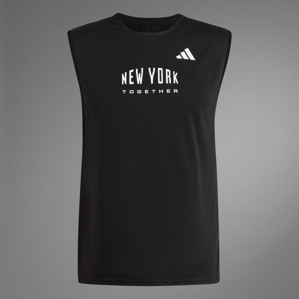 adidas NYC Running Singlet (Gender Neutral) - Black | adidas Thailand