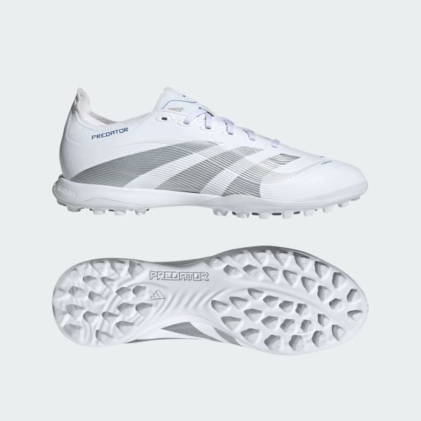 Vit Predator League Turf Fotbollsskor