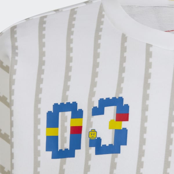 Hvid adidas x Classic LEGO® Crewneck sweatshirt