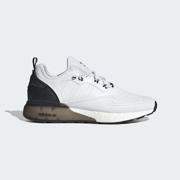 White ZX 2K Boost Shoes LSL49