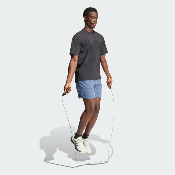 Negro Playera Workout Pump Cover-Up