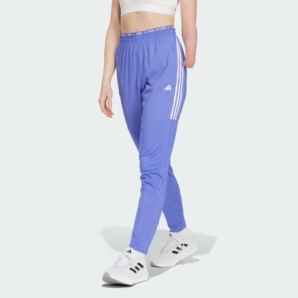 adidas Own the Run 3 Stripes Pants Blue adidas Malaysia
