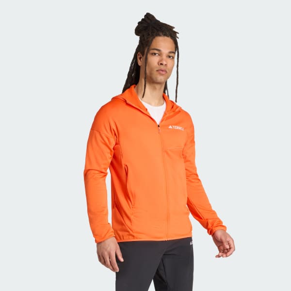 Orange Veste à capuche molleton léger Terrex Xperior CLIMAWARM