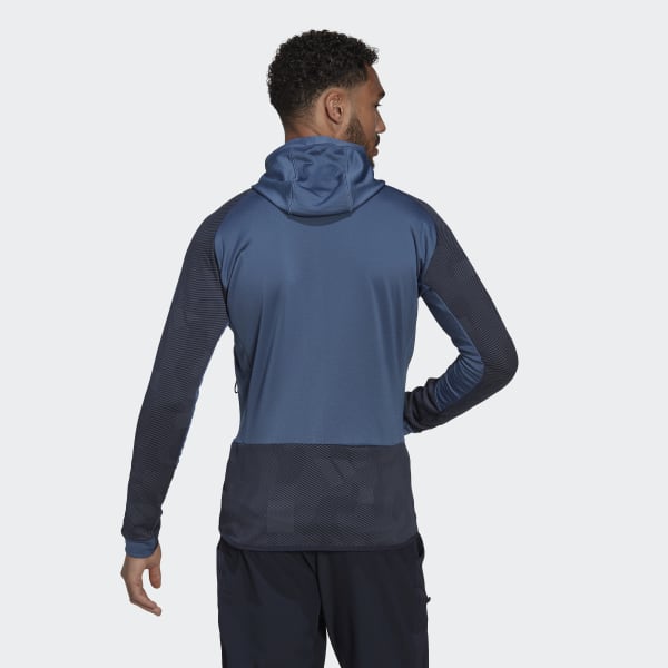 Bla Terrex Tech Flooce Hooded Hiking Fleece Jakke DJ840