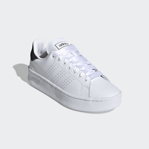 adidas advantage bold white