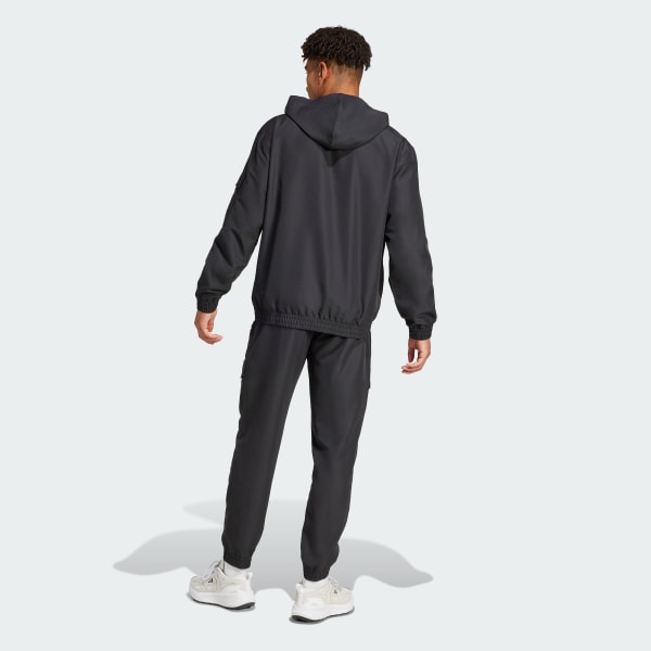 Μαύρο Sportswear Woven Cargo Track Suit