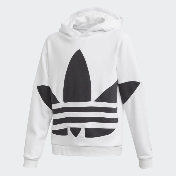 adidas trefoil hoodie youth