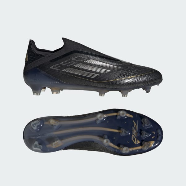 Black and gold adidas cleats discount
