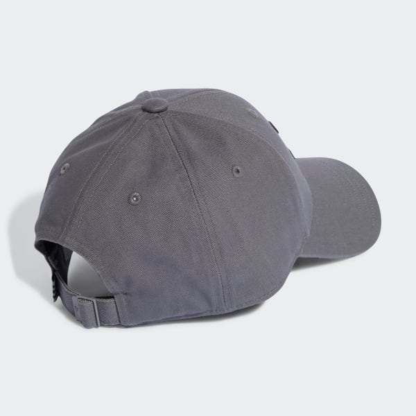 Grey TREFOIL BASEBALL CAP