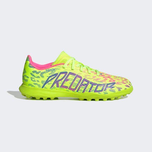 adidas Predator League Turf Soccer Shoes Kids - Green | Free