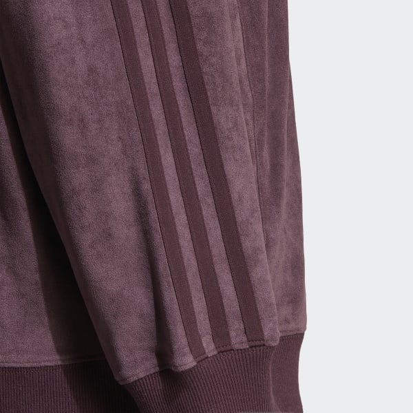 Adidas suede hoodie cheap
