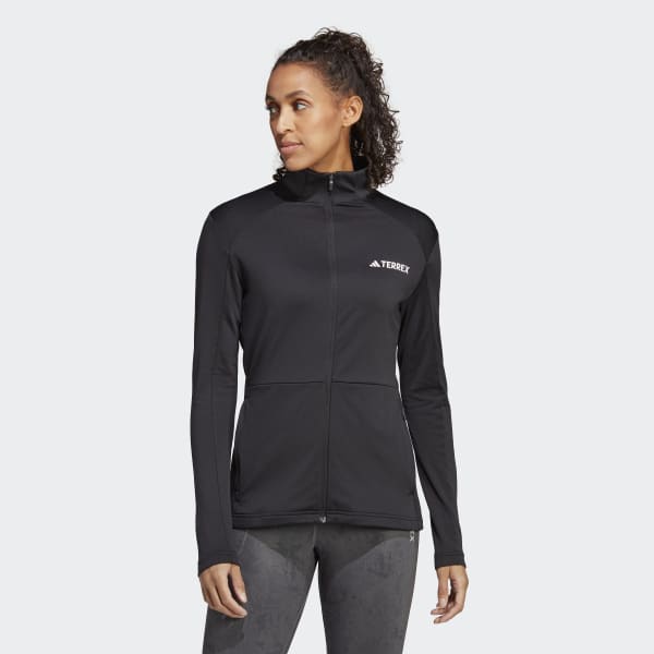 Svart Terrex Multi Full-Zip Fleece Jacket