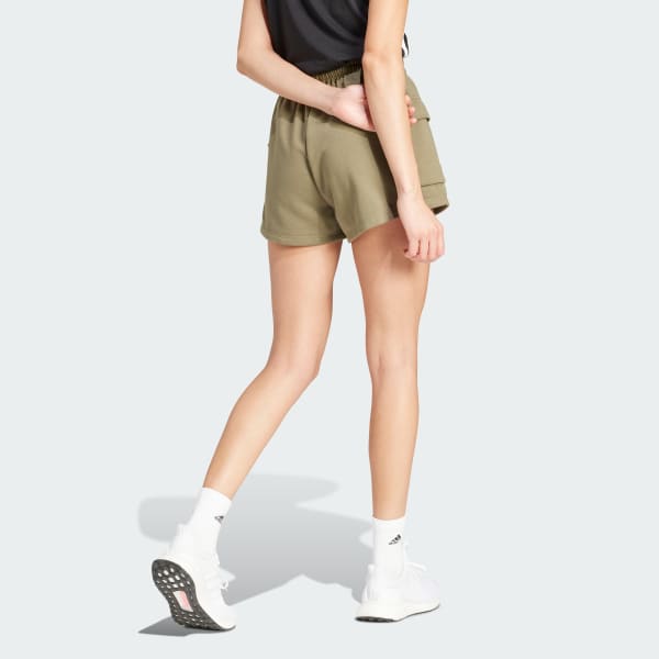 Groen Essentials Small Logo French Terry Cargo Short