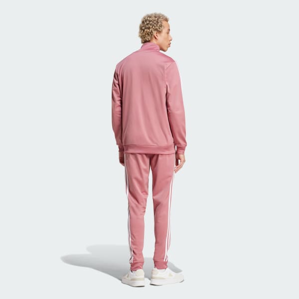 Rosa Agasalho Malha Basic 3-Stripes