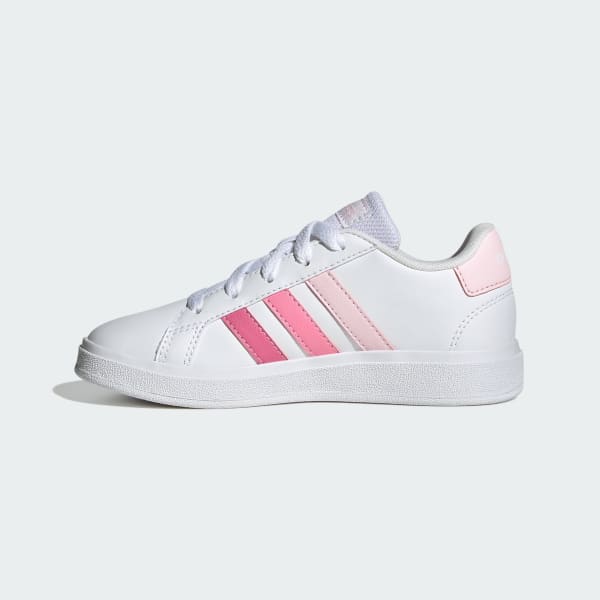 Adidas grand deals court mujer rosa