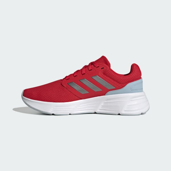 Red adidas clearance running shoes