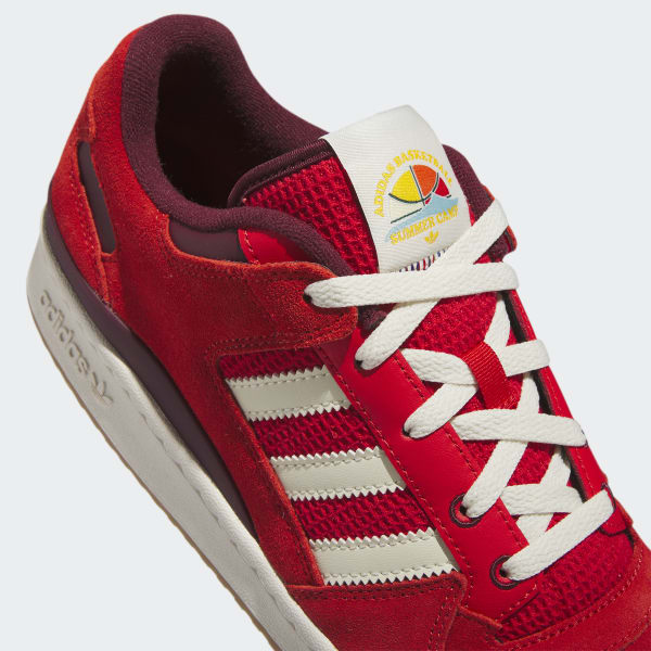 Adidas forum low rouge deals