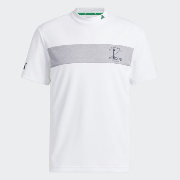 White AEROREADY Play Green Mock-Neck Shirt