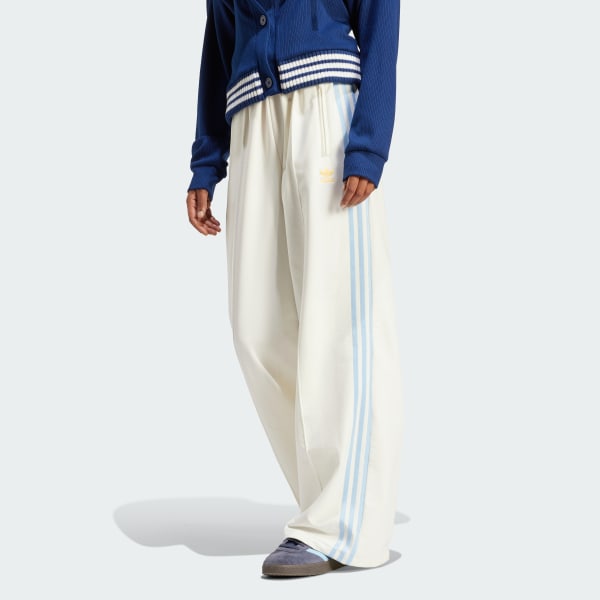 Branco Calça Loose Track Suit