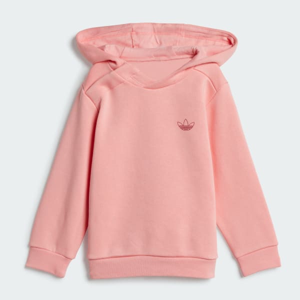 Rozowy Graphic Hoodie Set Kids