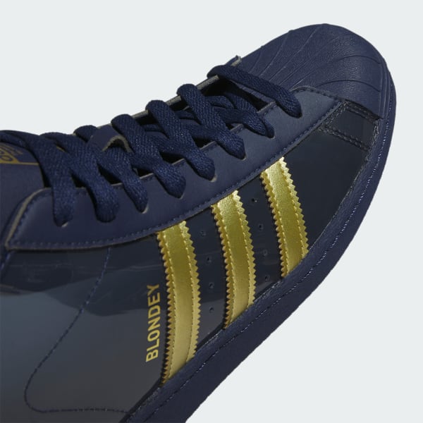 adidas Blondey Pro Model ADV Schoenen Blauw adidas Offici le Shop