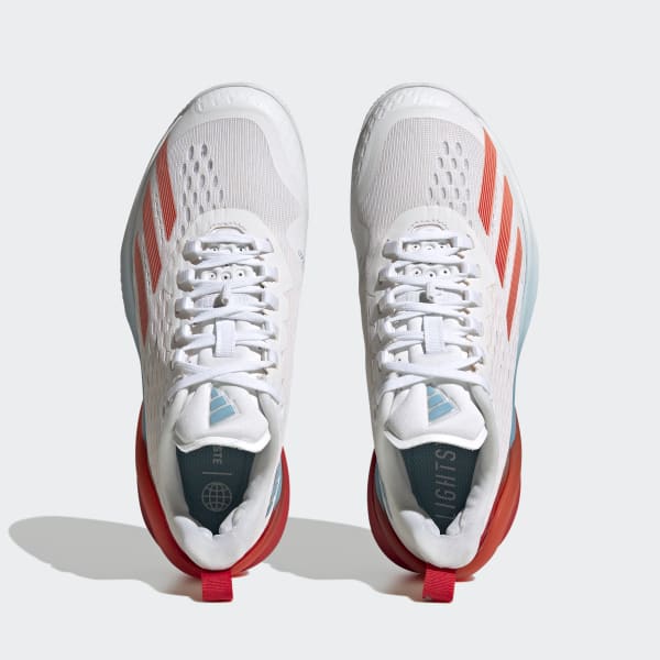 Weiss Adizero Cybersonic Tennisschuh