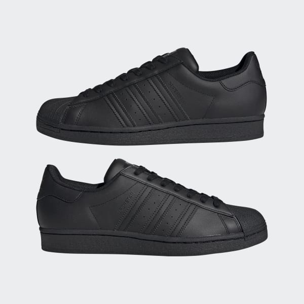 adidas Superstar Shoes - Black, Men's Lifestyle