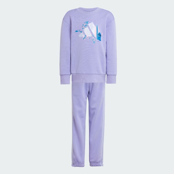 adidas Conjunto adidas Disney Lilo Stitch Jogger Niños Morado