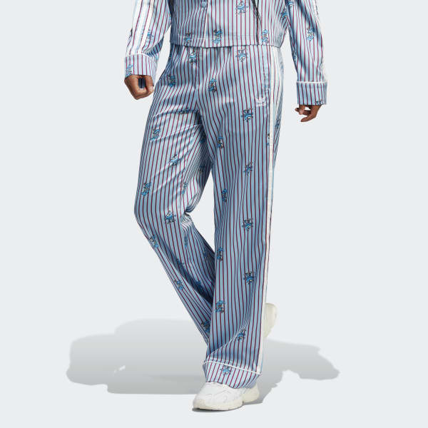 Blue SATIN XMAS PANT DRX26