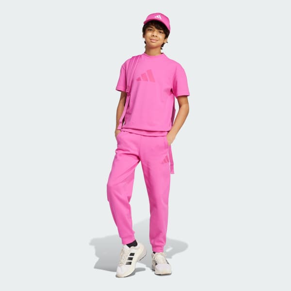 Pink Future Icons Logo Pants Kids