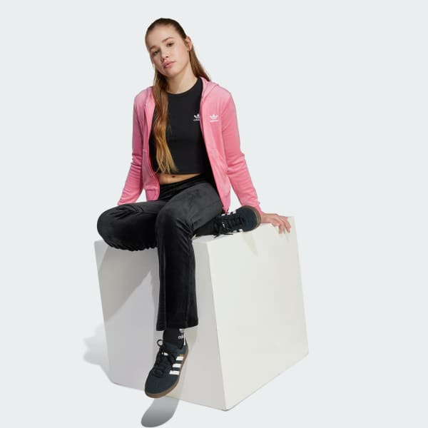 Zwart Fluwelen Broek