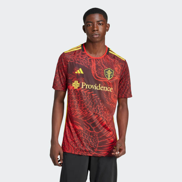 adidas Seattle Sounders FC 23/24 Away Jersey - Red | Men's Soccer ...