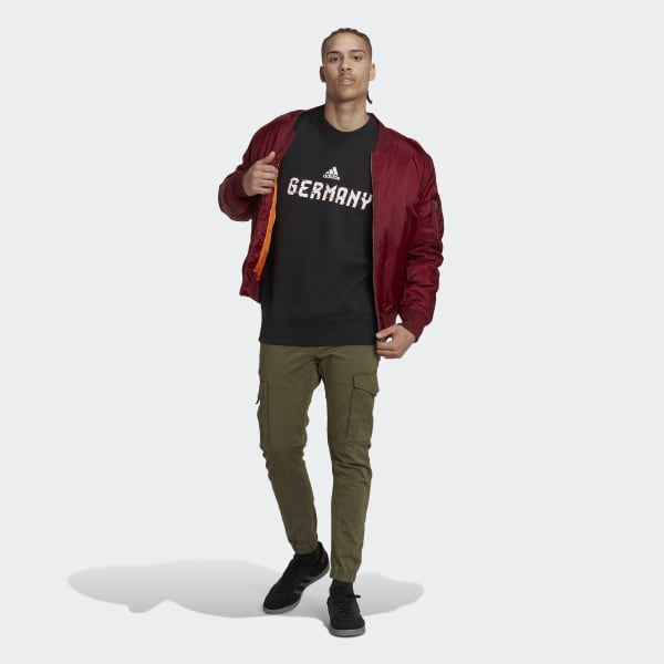 Noir Sweat-shirt ras-du-cou Allemagne Coupe du Monde de la FIFA 2022™