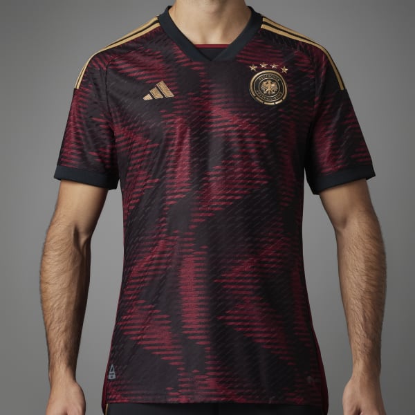 adidas Germany 22 Away Authentic Jersey - Black | adidas