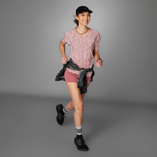 Pink Ultimate HEAT.RDY Engineered Running Tee