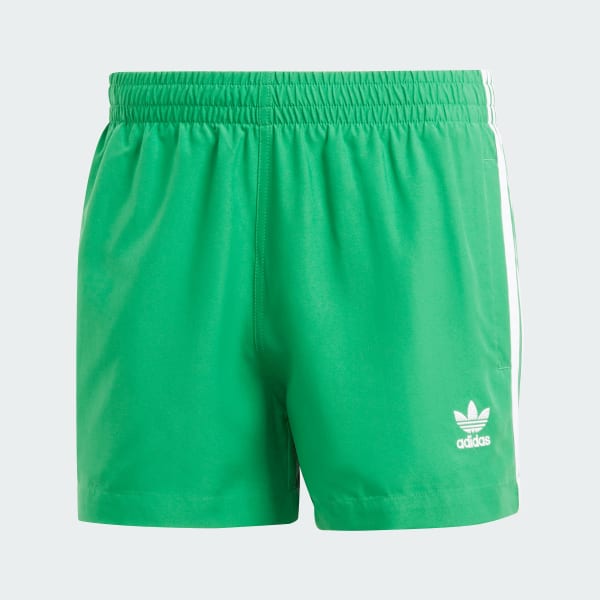 zelená Plavecké šortky Originals Adicolor 3-Stripes Short Length
