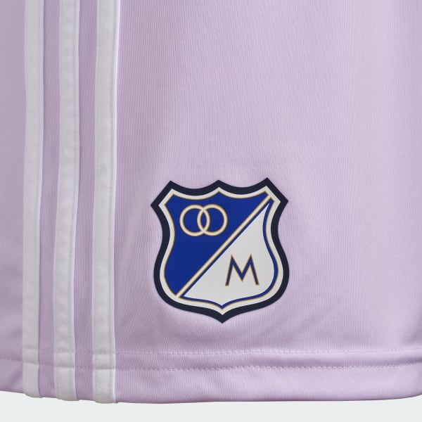 Morado Shorts Visitante de Millonarios FC 2026