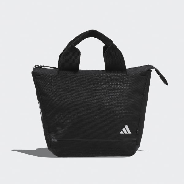 Black MEN ROUND TOTE BAG