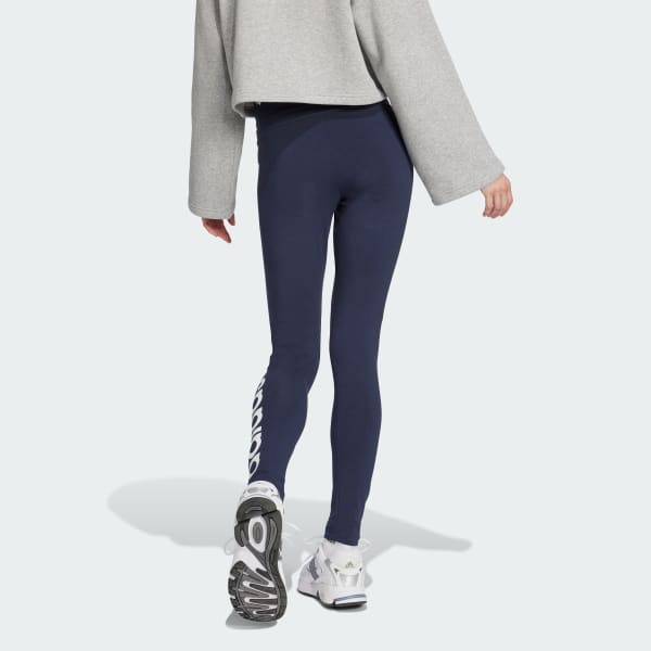 Niebieski LEGINNSY ESSENTIALS HIGH-WAISTED LOGO